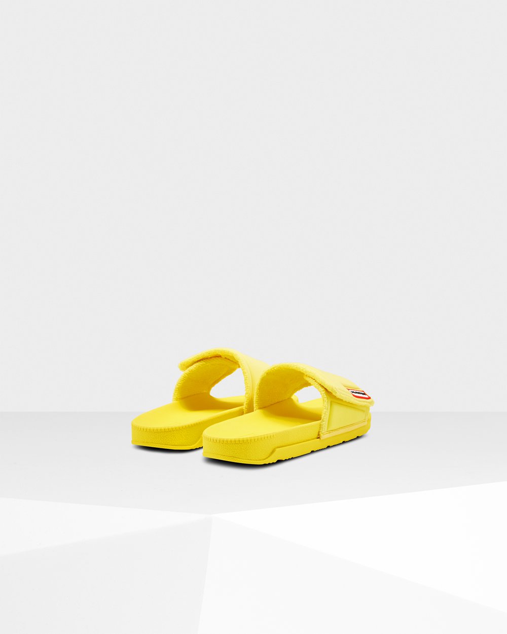 Womens Hunter Original Adjustable - Slides Yellow - 6148-UYHCT